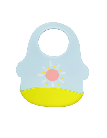 Babero de Silicona con Diseños para Bebés - Menaje Infantil