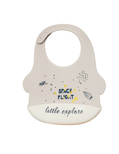 Babero de Silicona con Diseños para Bebés - Menaje Infantil