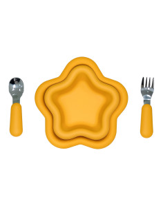Juego de comida infatil estrella 4 piezas 2
