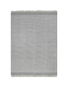 Alfombra 150x210cm Capas marfil/gris