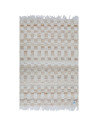 Alfombra Ileza Cuadros 150x210cm - Elegante y Sofisticada