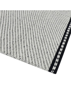 Alfombra 120x180cm Kanigo marfil/negro 2