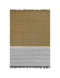 Alfombra Ogato Ocre/Antracita 300x200cm - Decoración Living