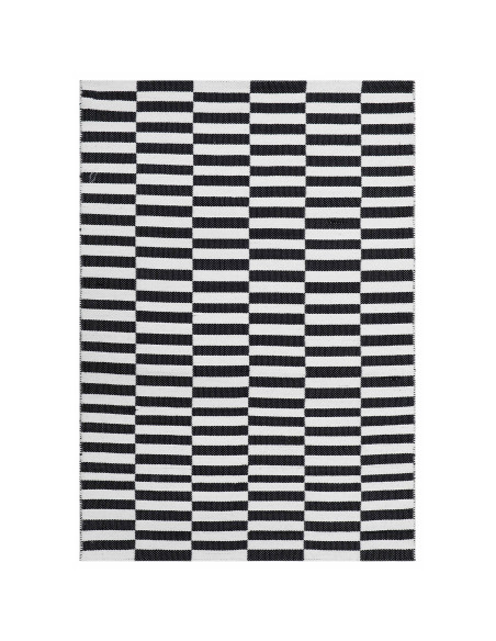 Alfombra Rila Blanco/Negro 300x200cm - Moderna y Elegante