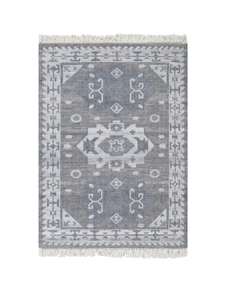 Alfombra Río Azul 120x180cm - Moderna y Vibrante para Living