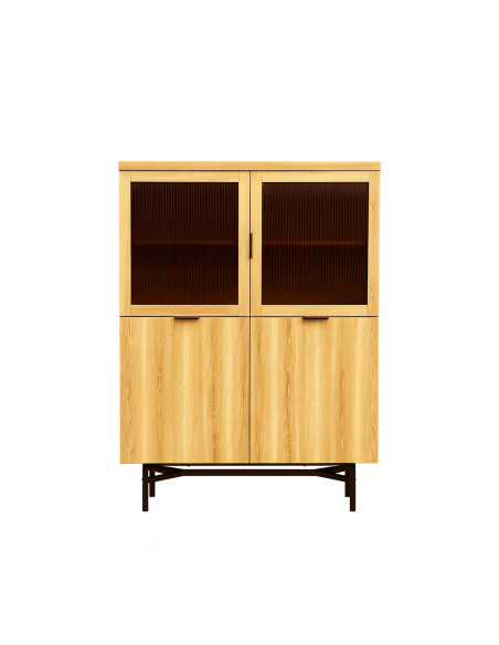 Vitrina 4 puertas Milan