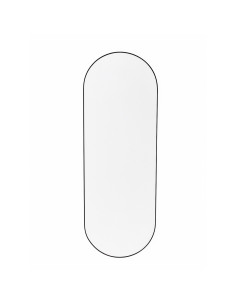 Espejo ovalado 40x120cm Pill negro