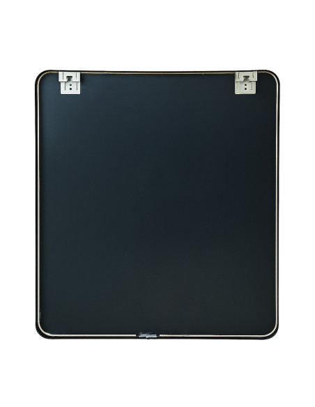 Espejo Rectangular Negro 79x59cm - Decoración Moderna