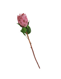 Flor Protea Artificial L Rosada - Decoración Elegante