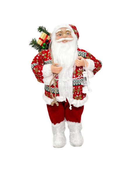 Viejo pascuero 30cm rojo