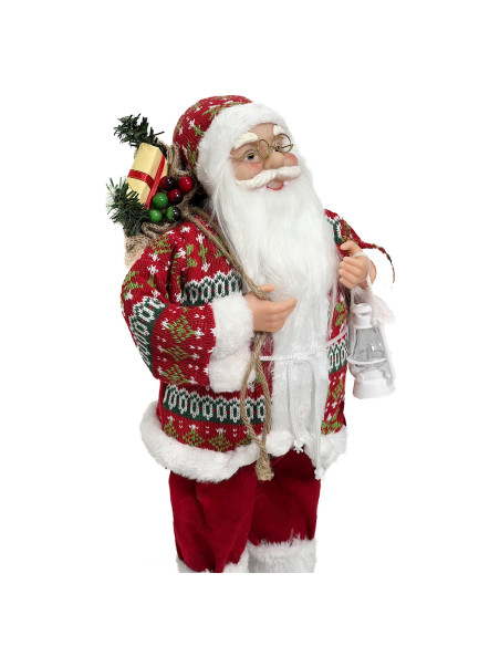 Viejo pascuero 30cm rojo