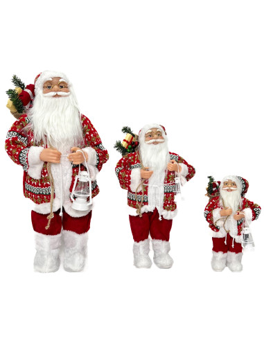 Viejo pascuero 30cm rojo