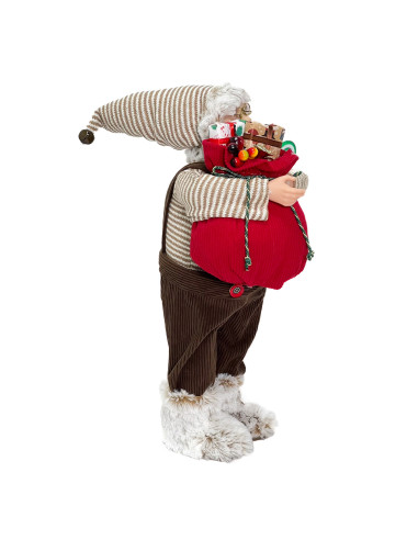 Viejo pascuero 30cm bolsa