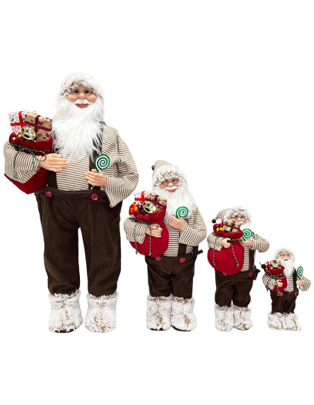 Viejo pascuero 30cm bolsa