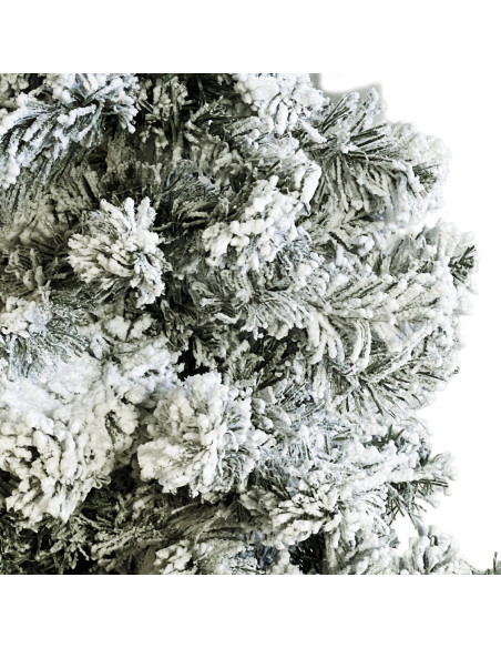 Árbol de navidad nevado 150cm 420 ramas