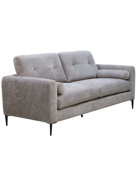 Sofá 3 cuerpos Eclipse gris oscuro