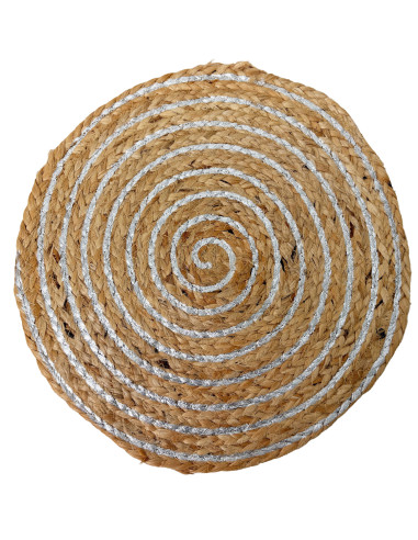 Individual yute silver print 35cm