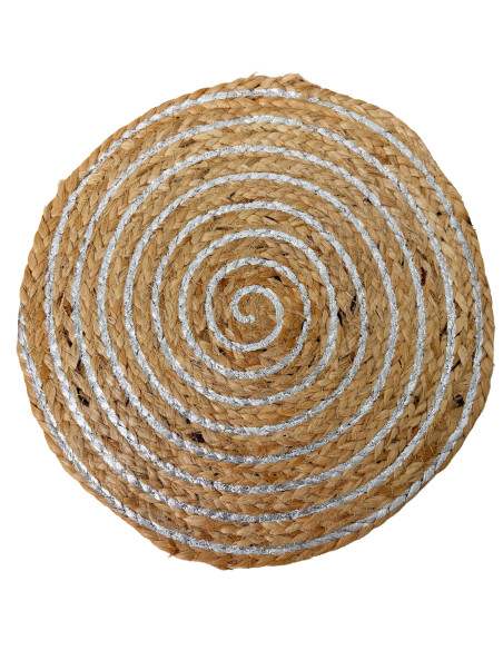 Individual yute silver print 35cm