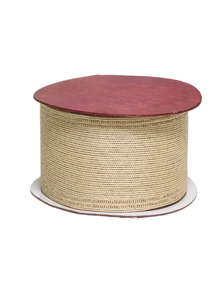 Cinta Regalo Navidad Dorada 3,8x270cm - Envolver Regalos