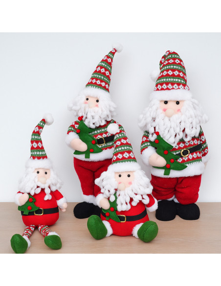 Viejo pascuero peluche navidad 8