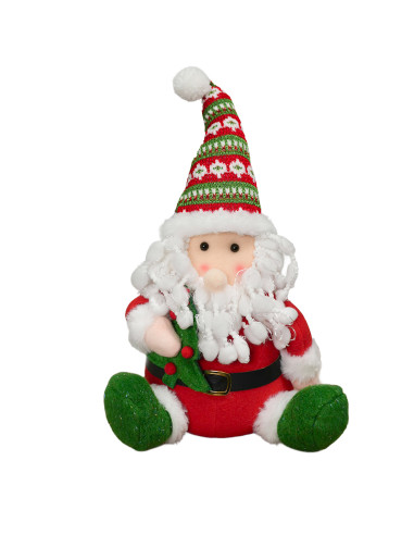 Viejo pascuero peluche navidad 8