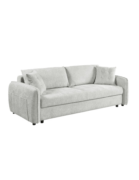 Sofá cama Helsinki gris claro