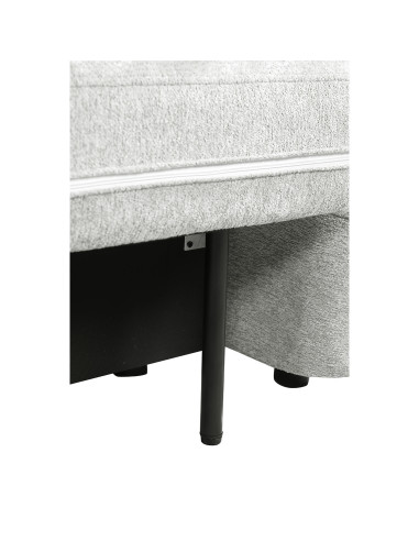 Sofá cama Helsinki gris claro