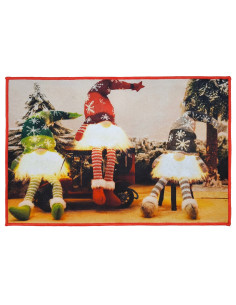 Alfombra Navideña Pascuero 38x58cm - Decoración Navideña