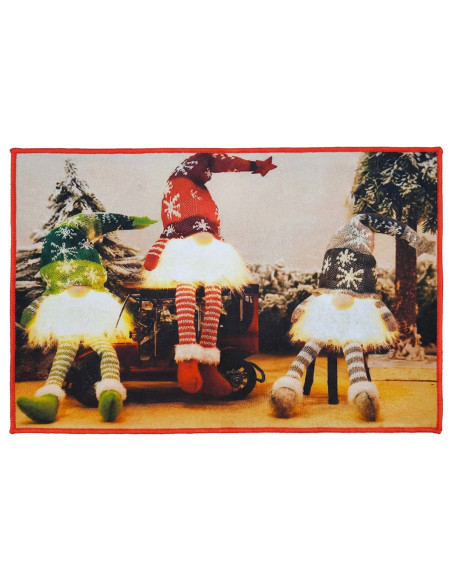 Alfombra Navideña Pascuero 38x58cm - Decoración Navideña