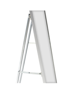 Espejo Arco Plateado 42x152cm - Decoración de Pared Elegante 2