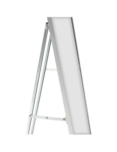 Espejo Arco Plateado 42x152cm - Decoración de Pared Elegante