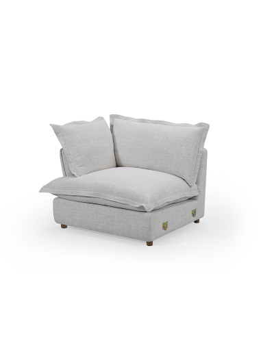 Sofá 3 cuerpos Holiday gris claro