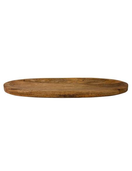 Plato madera 37x15cm