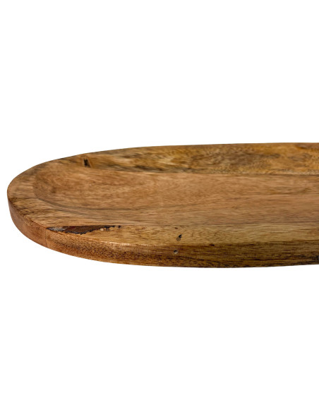 Plato madera 37x15cm