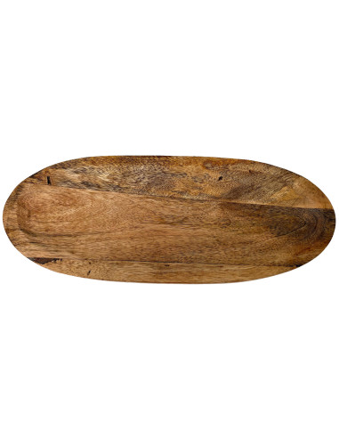 Plato madera 37x15cm