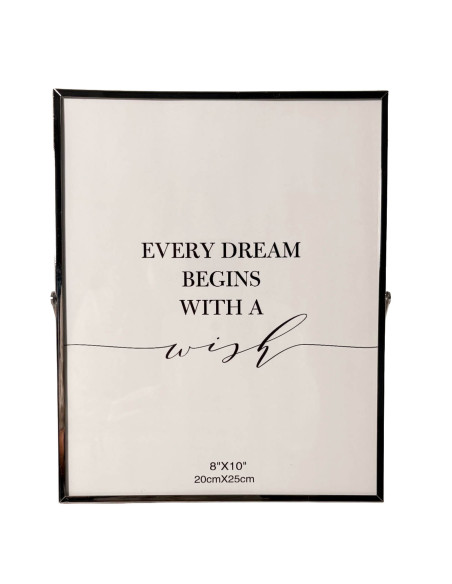 Marco fotos plateado 20x25cm