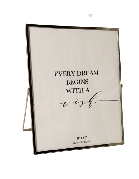 Marco fotos plateado 20x25cm