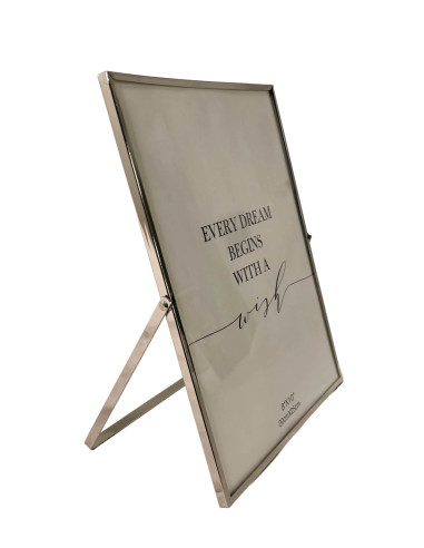 Marco Fotos Plateado 20x25cm - Decora tus Espacios