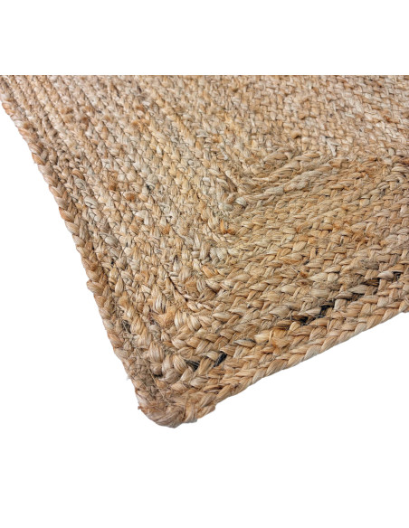 Individual 48x33cm yute gris
