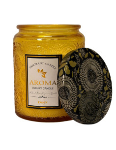 Vela frasco 7x9cm amarillo 2