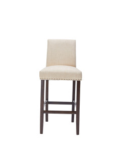 Silla bar Lucy beige set de 2