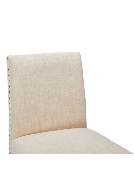 Silla bar Lucy beige set de 2