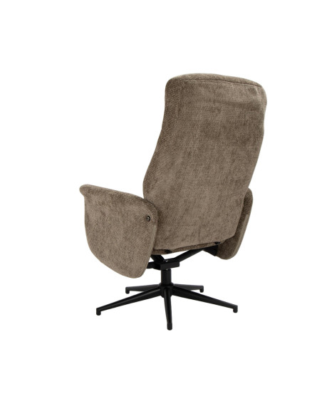 Sitial Reclinable Ottoman Gris - Mueble Moderno para Living