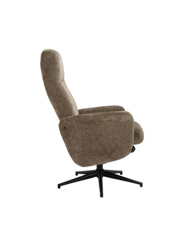 Sitial Reclinable Ottoman Gris - Mueble Moderno para Living