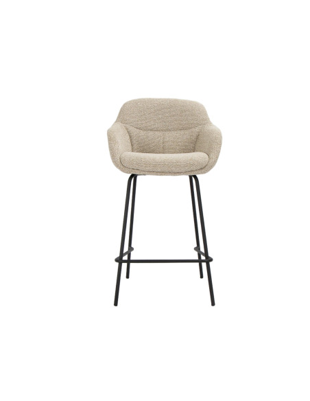 Silla bar Flames blanco