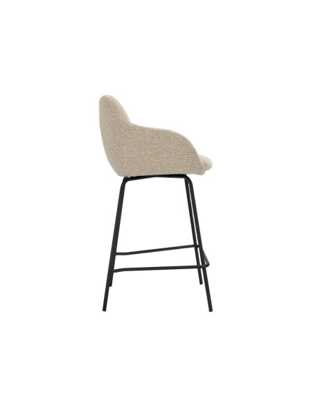 Silla bar Flames blanco