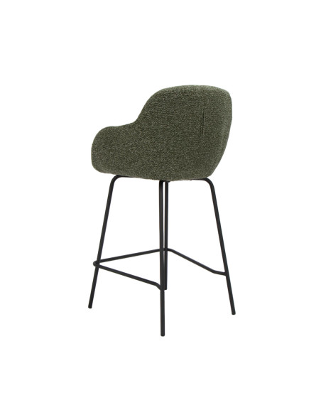 Silla bar Flames gris