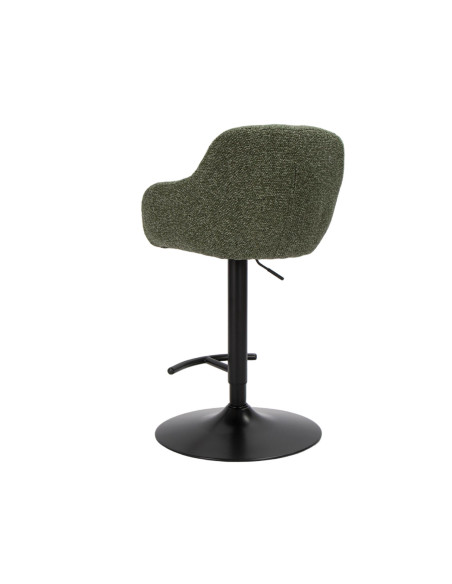 Silla bar Flames altura ajustable gris