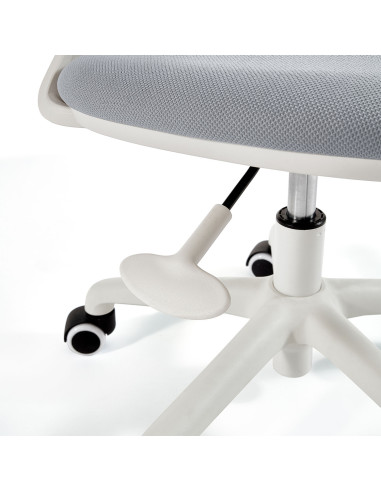 Silla de oficina Galway gris claro