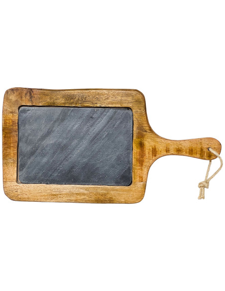 Tabla Aperitivo de Madera y Mármol - Elegante y Funcional